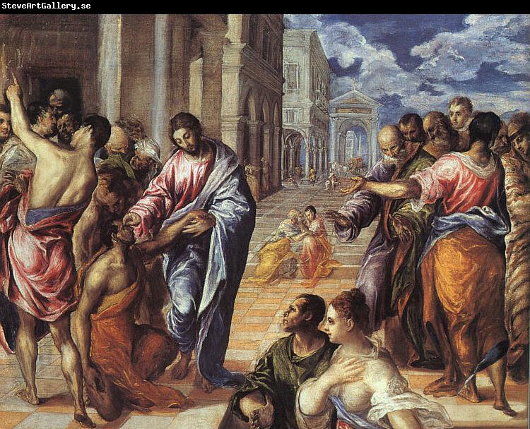 El Greco The Miracle of Christ Healing the Blind